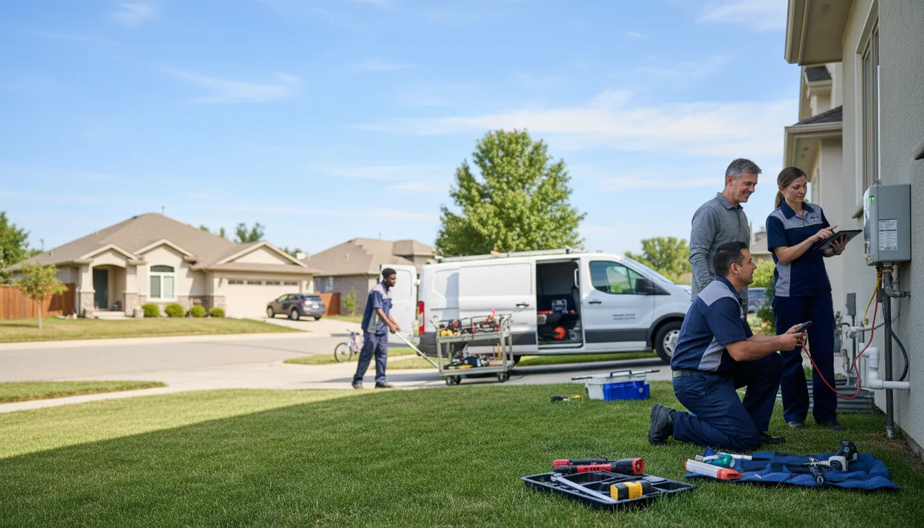 Tankless water heater service in Lanark, IL